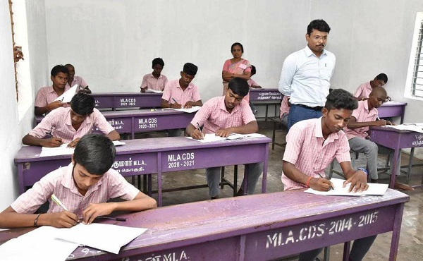 பத்தாம் வகுப்பு பொதுத் தேர்வு நடைபெறுவதை முன்னிட்டு திருவண்ணாமலை மாவட்ட கலெக்டர் நேரில் ஆய்வு!