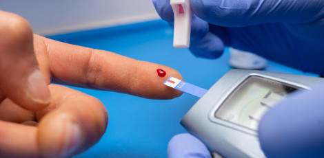 How do our body parts warn us if we have high blood sugar levels??