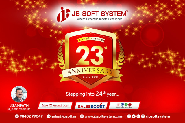 JB Soft System Celebrates 23 Years of Excellence and Innovation!