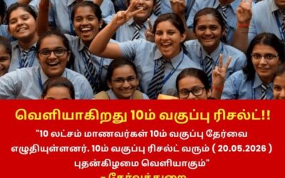 10ம் வகுப்பு தேர்வு முடிவுகள் மே 20ஆம் தேதி வெளியீடு!