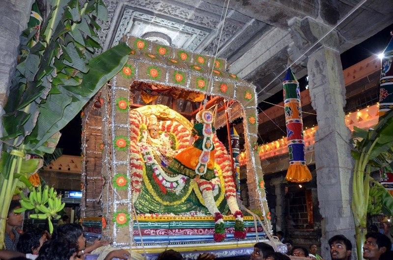 Thiruvannamalai Temple -  Chithirai Festival: Special adornments for the main deity Lord Annamalaiyar!