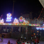 திருவண்ணாமலையில் மின்விளக்குளால் ஜொலிக்கும் கோபுரங்கள்! திருவண்ணாமலையில் மின்விளக்குளால் ஜொலிக்கும் கோபுரங்கள்!