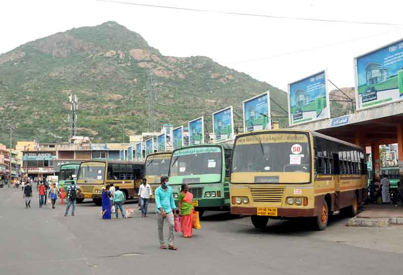 Thiruvannamalai to Melmalayanur Bus Timing