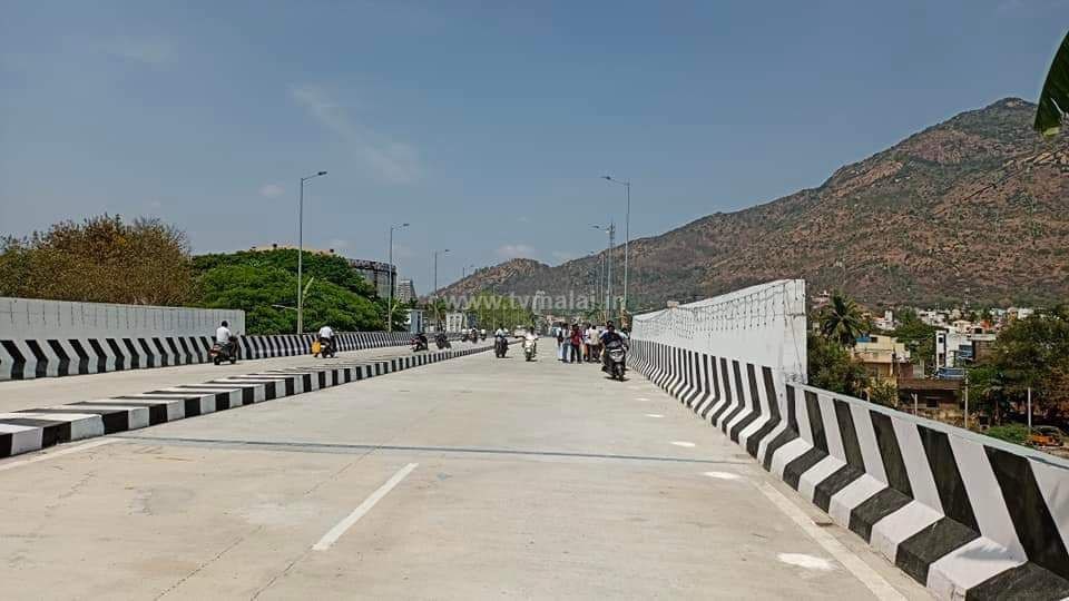 திருவண்ணாமலையில் புதிய மேம்பாலத்தை தமிழக முதல்வர் காணொளி காட்சி வாயிலாக திறந்து வைத்தார்!