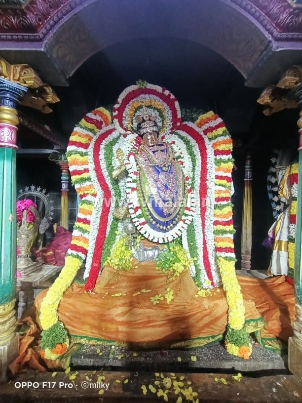 சித்திரை மாத திருவோண நட்சத்திரத்தை முன்னிட்டு நடராஜருக்கு சிறப்பு அலங்காரம்!