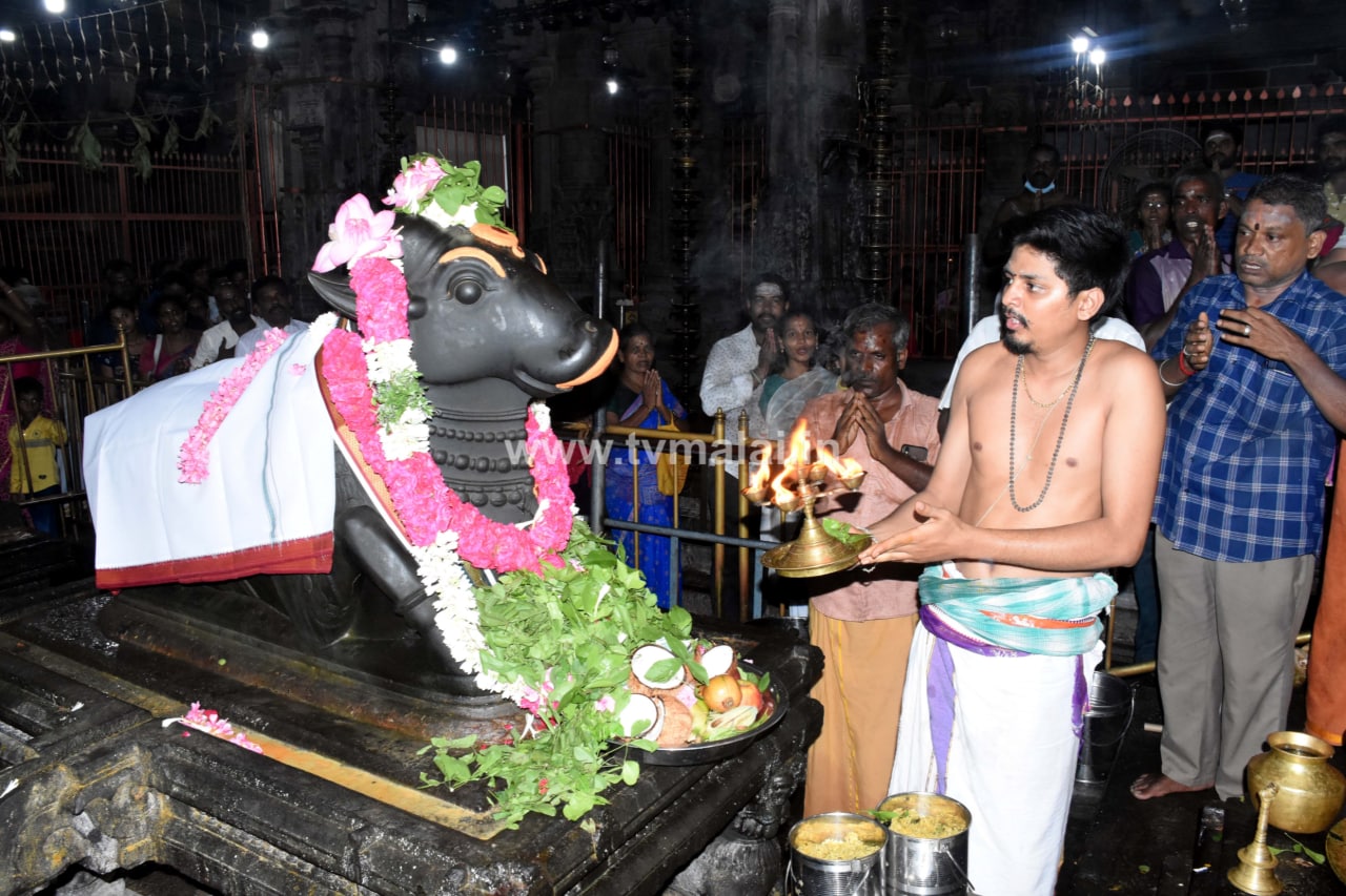 திருவண்ணாமலை அருணாச்சலேஸ்வரர் கோவில் வைகாசி மாத பெளர்ணமி பிரதோஷம்! திருவண்ணாமலை அருணாச்சலேஸ்வரர் கோவில் வைகாசி மாத பெளர்ணமி பிரதோஷம்!