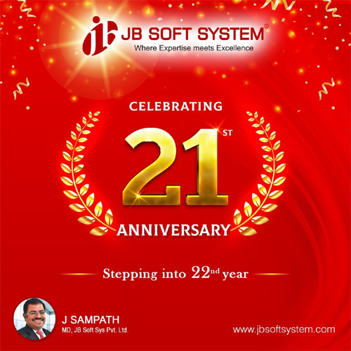 JB Soft System celebrates its 21st Anniversary!