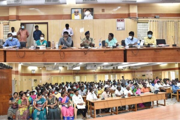 பள்ளிகளில் பின்பற்ற வேண்டிய வழிகாட்டு நெறிமுறைகள் குறித்து ஆலோசனைக் கூட்டம்!