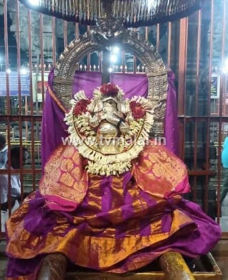 அருள்மிகு அண்ணாமலையார் திருக்கோயிலில் ஆடிப்பூரம் மூன்றாம் நாள் உற்சவம்! அருள்மிகு அண்ணாமலையார் திருக்கோயிலில் ஆடிப்பூரம் மூன்றாம் நாள் உற்சவம்!
