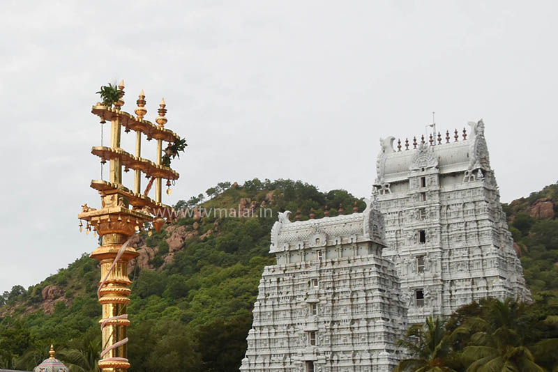 அருள்மிகு அண்ணாமலையார் திருக்கோயிலில் இன்று ஆடிப்பூரம் விழா கொடியேற்றம்! அருள்மிகு அண்ணாமலையார் திருக்கோயிலில் இன்று ஆடிப்பூரம் விழா கொடியேற்றம்!