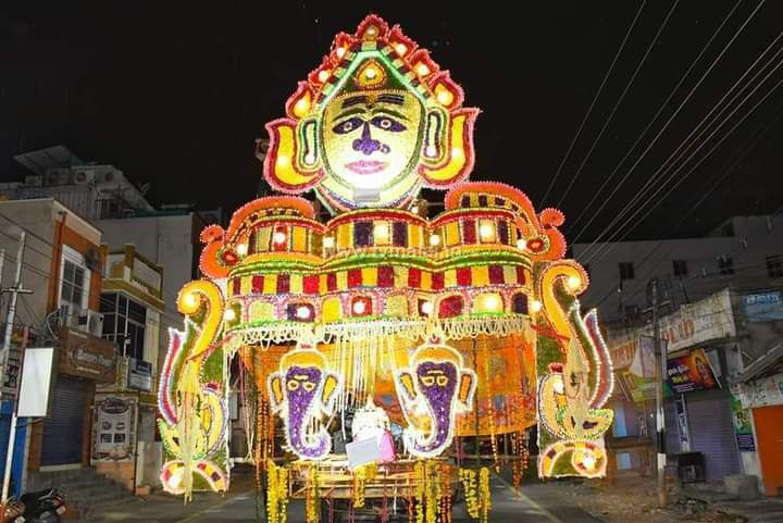 திருவண்ணாமலை அருணாசலேஸ்வரர் திருக்கோவிலில் அருள்மிகு பூமாரியம்மன் பூ பல்லக்கில் வீதிஉலா! திருவண்ணாமலை அருணாசலேஸ்வரர் திருக்கோவிலில் அருள்மிகு பூமாரியம்மன் பூ பல்லக்கில் வீதிஉலா!