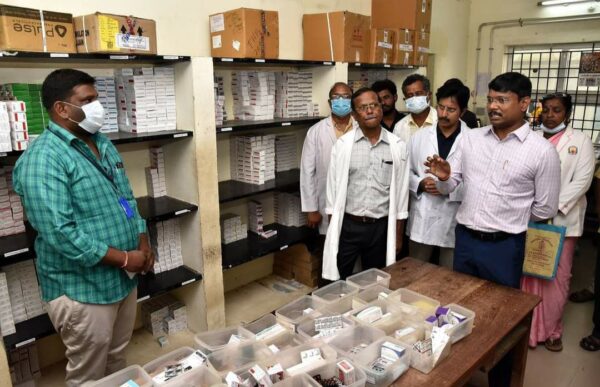 திருவண்ணாமலை அரசு மருத்துவ கல்லூரியில் மாவட்ட ஆட்சித்தலைவர் ஆய்வு செய்தார்! திருவண்ணாமலை அரசு மருத்துவ கல்லூரியில் மாவட்ட ஆட்சித்தலைவர் ஆய்வு செய்தார்!