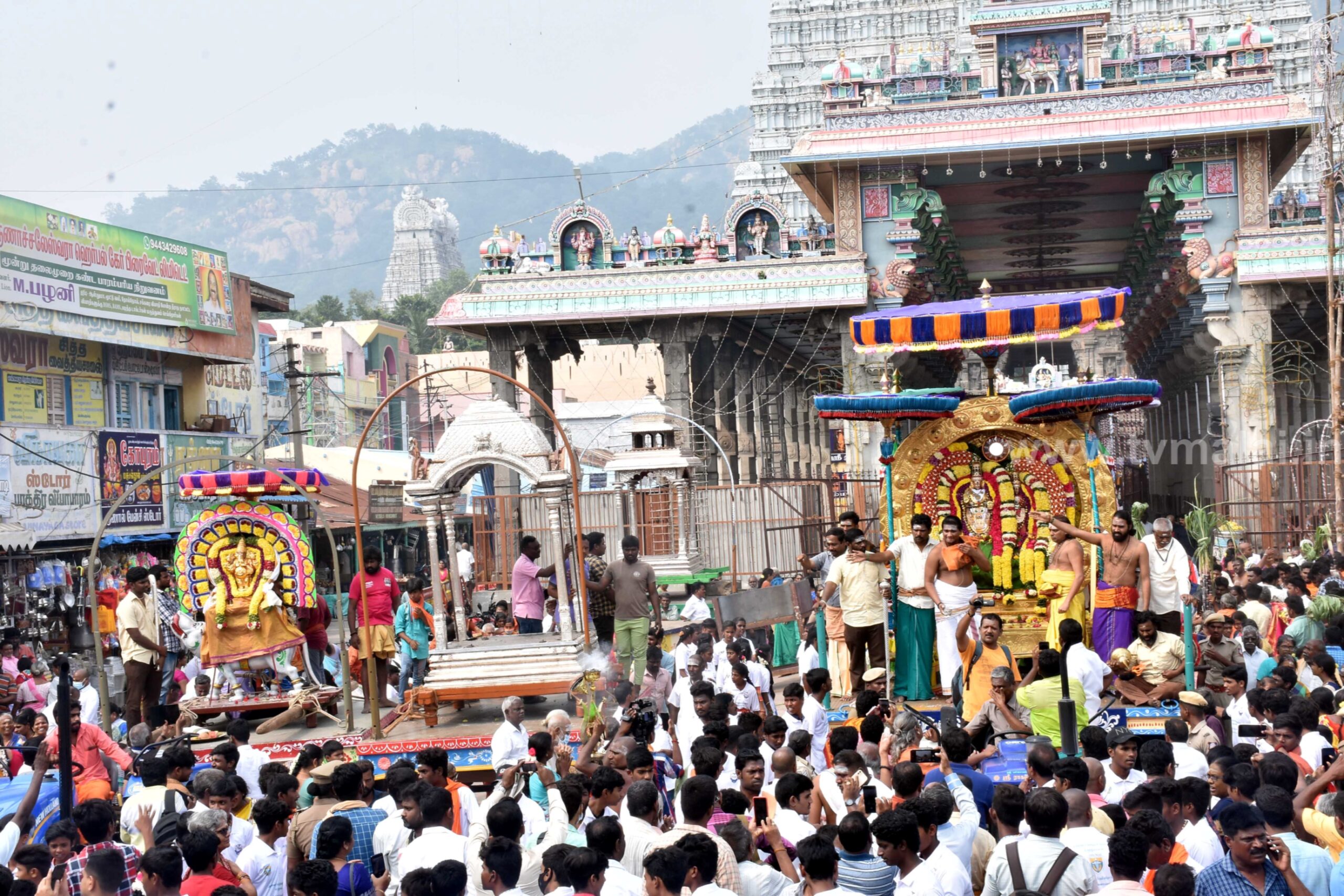 திருவண்ணாமலை கார்த்திகை தீபம் திருவிழா 2022 – இரண்டாம் நாள் காலை திருவண்ணாமலை கார்த்திகை தீபம் திருவிழா 2022 – இரண்டாம் நாள் காலை