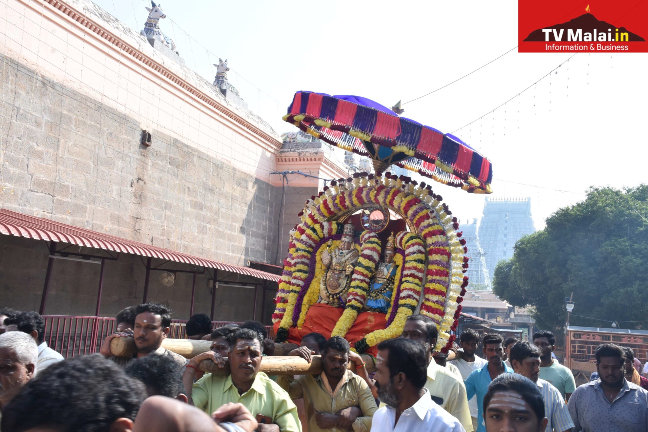 திருவண்ணாமலை கார்த்திகை தீபம் திருவிழா 2022 – நான்காம் நாள் காலை! திருவண்ணாமலை கார்த்திகை தீபம் திருவிழா 2022 – நான்காம் நாள் காலை!