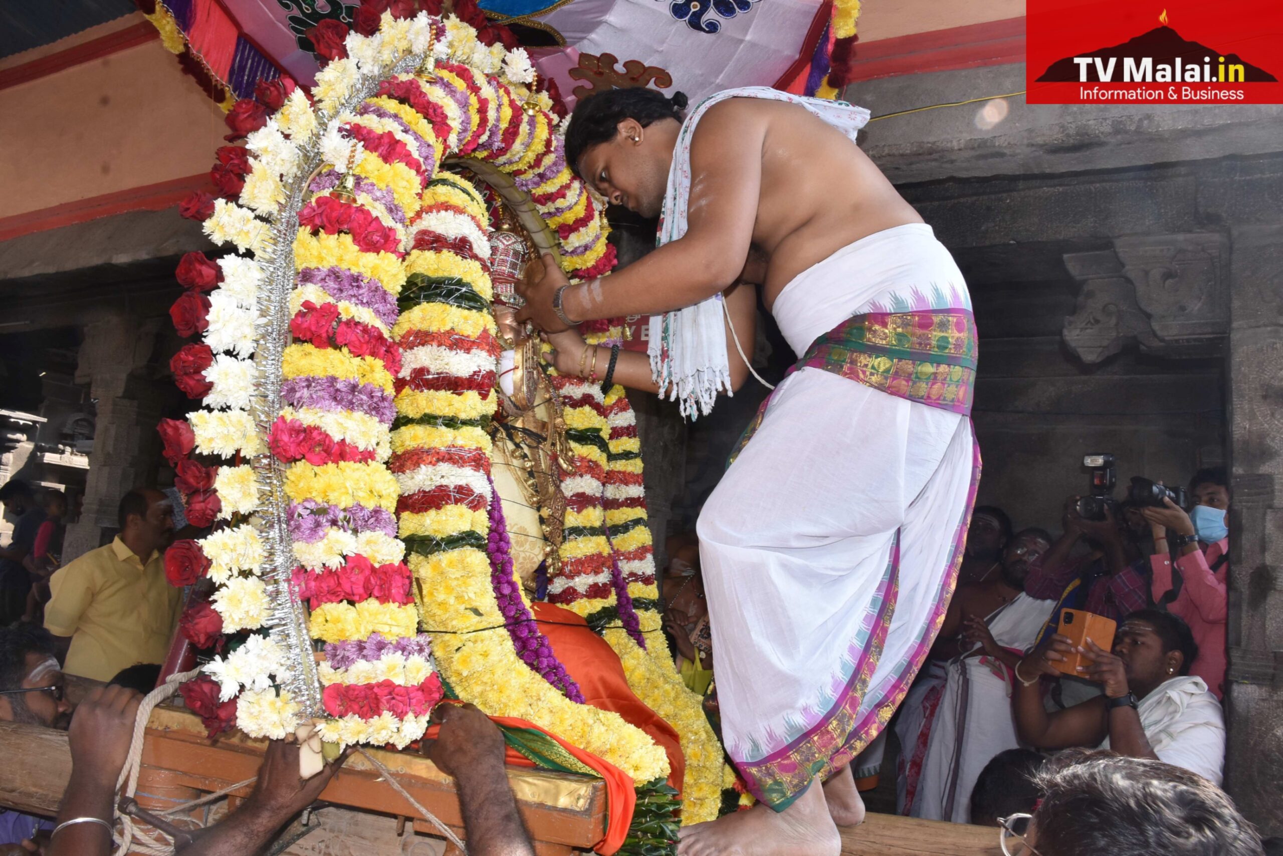 திருவண்ணாமலை கார்த்திகை தீபம் திருவிழா 2022 – நான்காம் நாள் காலை! திருவண்ணாமலை கார்த்திகை தீபம் திருவிழா 2022 – நான்காம் நாள் காலை!