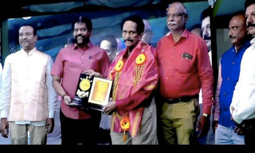 The Lifetime Achievement Award was presented to former DGP IPS Sri Vaikunda Venkatachari