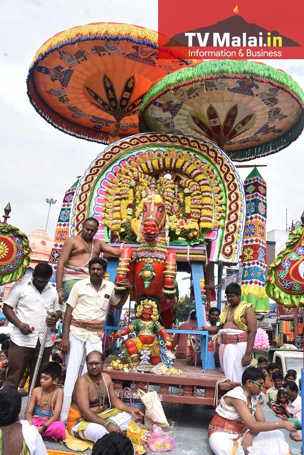 திருவண்ணாமலை கார்த்திகை தீபம் திருவிழா 2022 – எட்டாம் நாள் காலை! திருவண்ணாமலை கார்த்திகை தீபம் திருவிழா 2022 – எட்டாம் நாள் காலை!