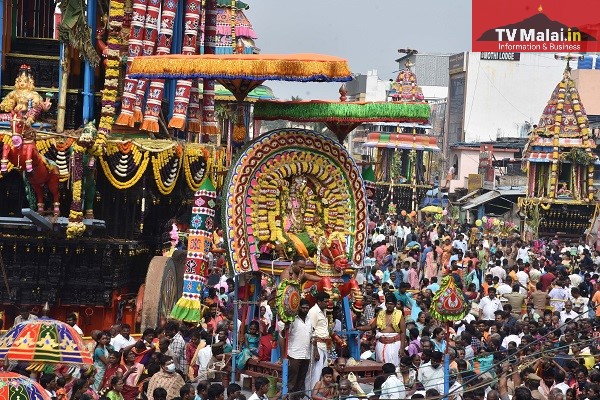 திருவண்ணாமலை கார்த்திகை தீபம் திருவிழா 2022 – எட்டாம் நாள் காலை! திருவண்ணாமலை கார்த்திகை தீபம் திருவிழா 2022 – எட்டாம் நாள் காலை!