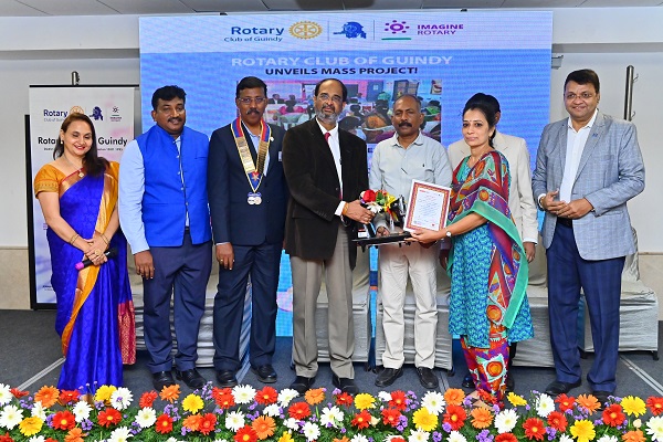 Rotary Club of Guindy distributes sewing machines; transforms lives of Covid- widows