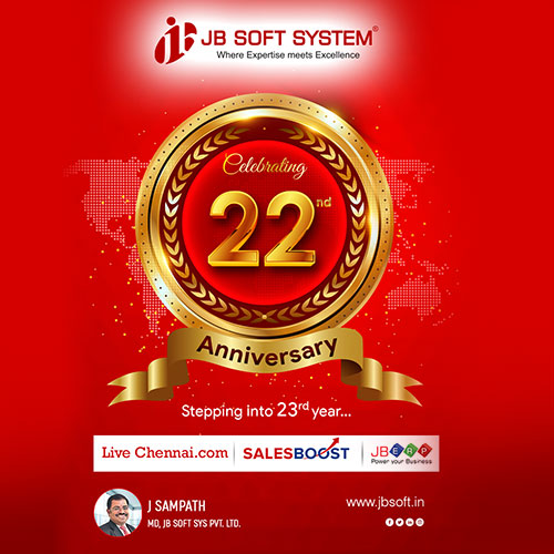 JB Soft System Celebrates 22 Years of Success and Gratitude, A Journey of Excellence! JB Soft System Celebrates 22 Years of Success and Gratitude, A Journey of Excellence!