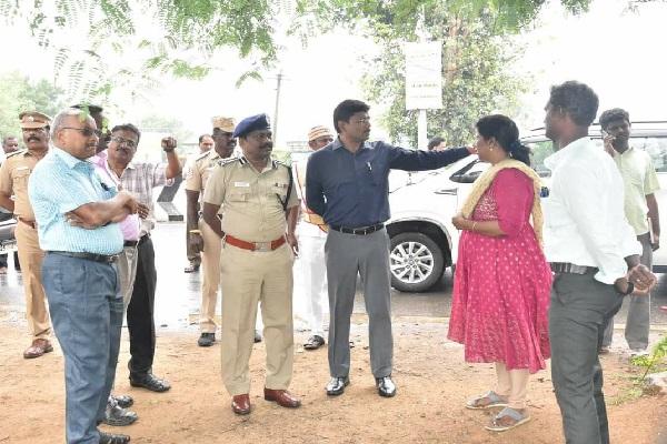 திருவண்ணாமலை திருக்கார்த்திகை தீபத் திருவிழாவை முன்னிட்டு நேற்று மாவட்ட ஆட்சியர் கள ஆய்வு மேற்கொண்டார்! திருவண்ணாமலை திருக்கார்த்திகை தீபத் திருவிழாவை முன்னிட்டு நேற்று மாவட்ட ஆட்சியர் கள ஆய்வு மேற்கொண்டார்!