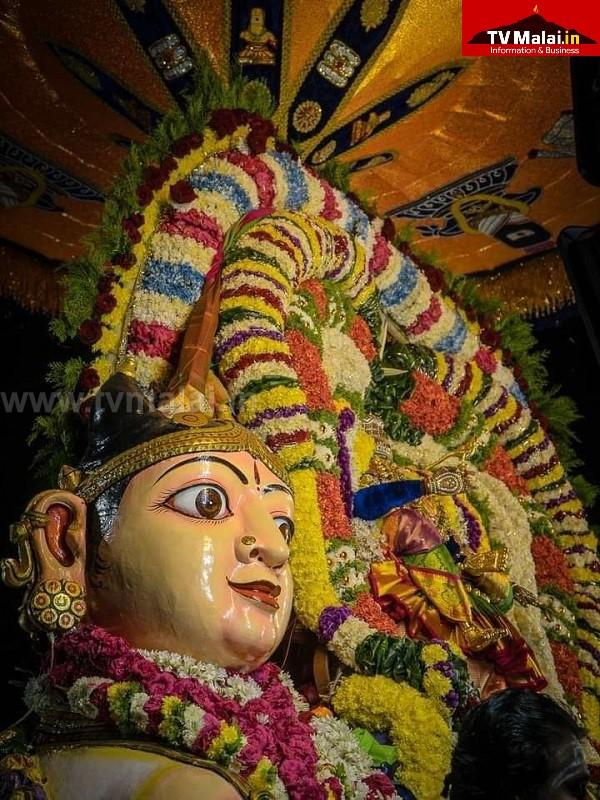 திருவண்ணாமலை அருள்மிகு அண்ணாமலையார் திருக்கோயிலில் தீபத் திருவிழாவை முன்னிட்டு ஸ்ரீ துர்க்கை அம்மன் திருவீதி உலா! திருவண்ணாமலை அருள்மிகு அண்ணாமலையார் திருக்கோயிலில் தீபத் திருவிழாவை முன்னிட்டு ஸ்ரீ துர்க்கை அம்மன் திருவீதி உலா!