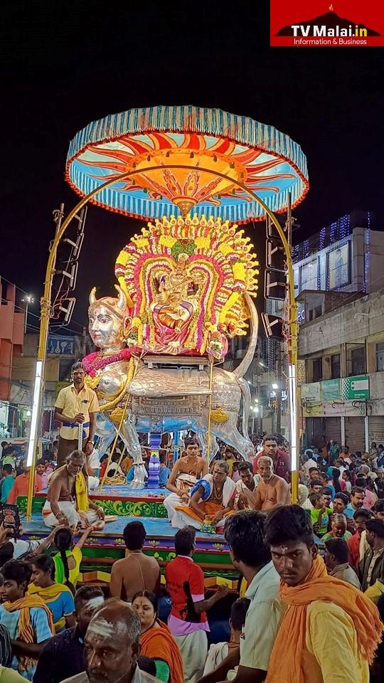 திருவண்ணாமலை கார்த்திகை தீபத் திருவிழா 2023 – நான்காம் நாள் இரவு! திருவண்ணாமலை கார்த்திகை தீபத் திருவிழா 2023 – நான்காம் நாள் இரவு!