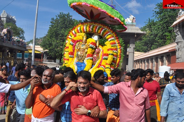 திருவண்ணாமலை கார்த்திகை தீபத் திருவிழா 2023 – மூன்றாம் நாள் காலை!