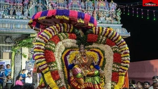 திருவண்ணாமலை அருள்மிகு அண்ணாமலையார் திருக்கோயிலில் தீபத் திருவிழாவை முன்னிட்டு ஸ்ரீ துர்க்கை அம்மன் திருவீதி உலா! திருவண்ணாமலை அருள்மிகு அண்ணாமலையார் திருக்கோயிலில் தீபத் திருவிழாவை முன்னிட்டு ஸ்ரீ துர்க்கை அம்மன் திருவீதி உலா!