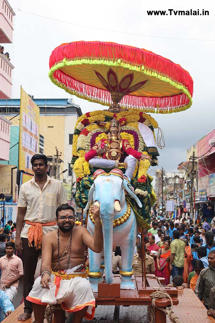 திருவண்ணாமலை கார்த்திகை தீபத் திருவிழா 2023 – ஆறாவது நாள் காலை!