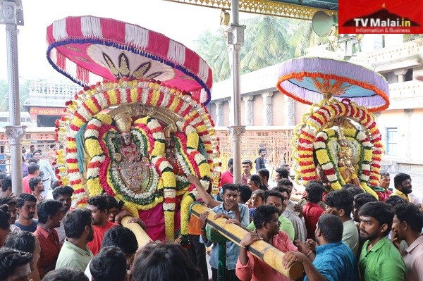 அண்ணாமலையார் திருக்கோயிலில் நேற்று (12.01.2024 ) உத்திராயண காலம் பிரம்மோற்சவம் 7 – ஆம் நாள் காலை!