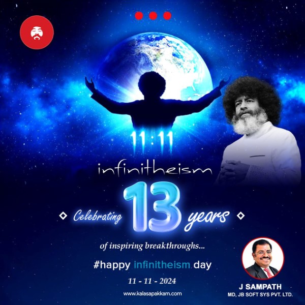 Infinitheism Day Celebration on 11.11.2024