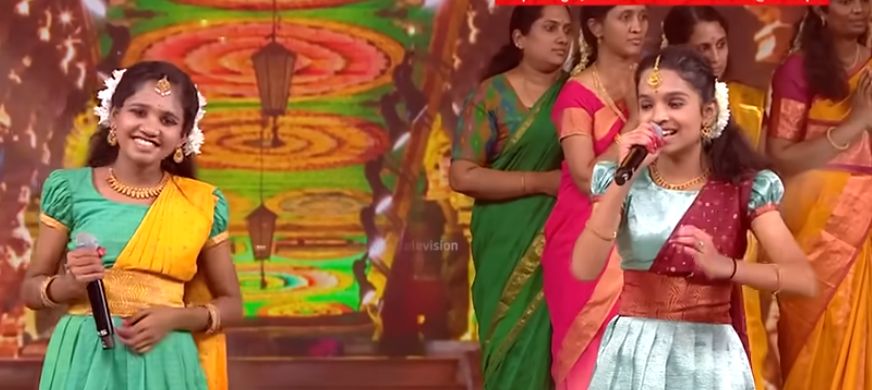 அம்மன் கோயில் கும்பம் இங்கே!!! ..சூப்பர் சிங்கர் ஜூனியர் சீசன் 10 மேடையில் கலக்கும் திருவண்ணாமலை மாவட்டம் கலசபாக்கத்தை சேர்ந்த தனுமிதா!