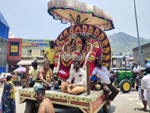 திருவண்ணாமலை சித்திரை வசந்த உற்சவம் – தீர்த்தவாரி!