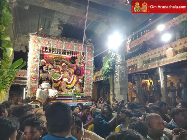 திருவண்ணாமலை அருள்மிகு அருணாசலேஸ்வரர் திருக்கோயில் சித்திரை வசந்த உற்சவம் முதல் நாள்!