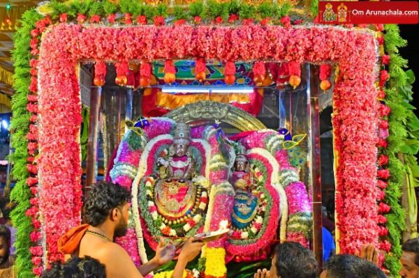 திருவண்ணாமலை அருள்மிகு அருணாசலேஸ்வரர் திருக்கோயில் சித்திரை வசந்த உற்சவம் இரண்டாம் நாள்! திருவண்ணாமலை அருள்மிகு அருணாசலேஸ்வரர் திருக்கோயில் சித்திரை வசந்த உற்சவம் இரண்டாம் நாள்!