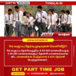 திருவண்ணாமலை மாவட்டம் 10ம் வகுப்பு பொதுத்தேர்வில் 21 வது இடம்!!