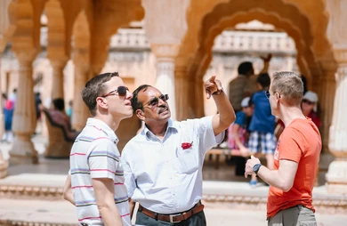 Foreign Visitor Assistance in Tiruvannamalai