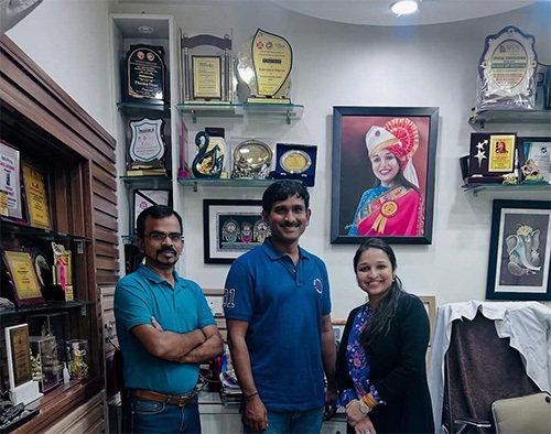 Dr Dhanajeyan Founder - MD&CEO Spectrum Physio Bangalore meet Dr. Ruchi Varshney, PT, IAP Women Cell Head and Treasurer of the Indian Association of Physiotherapists