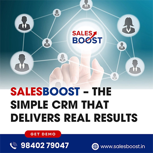 SalesBoost - The Simple CRM That Delivers Real Results