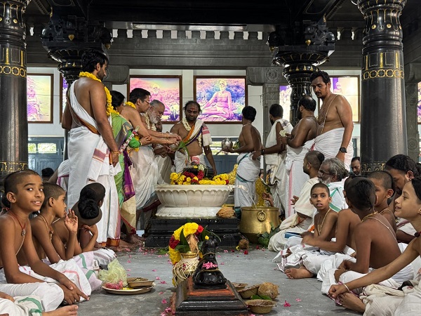 திருவண்ணாமலை ரமணா ஆசிரமத்தில் மகா கும்பாபிஷேகம்!