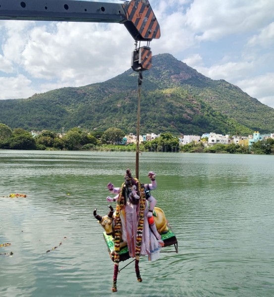 திருவண்ணாமலையில் விநாயகர் சதுர்த்தி நிறைவு விழா!