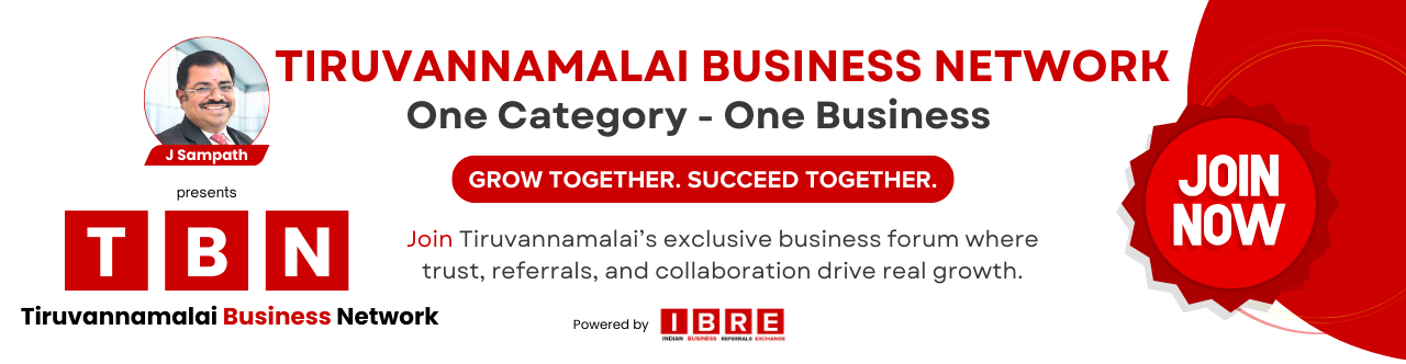 Join Tiruvannamalai Business Network – Accelerate Your Business Growth!