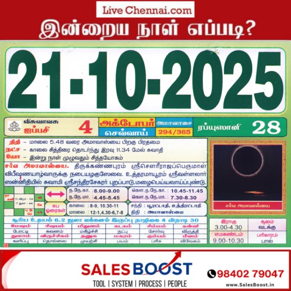 Auspicious (Nalla Neram) time today (Oct 21th) Auspicious (Nalla Neram) time today (Oct 21th)