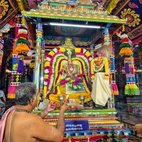 திருவண்ணாமலை அண்ணாமலையார் திருக்கோவிலில் நவராத்திரி எட்டாம் நாள்!