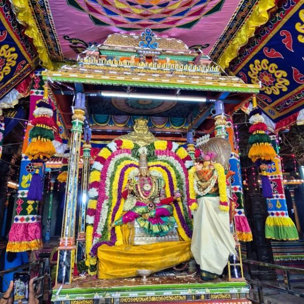 திருவண்ணாமலை அண்ணாமலையார் திருக்கோவிலில் நவராத்திரி எட்டாம் நாள்!