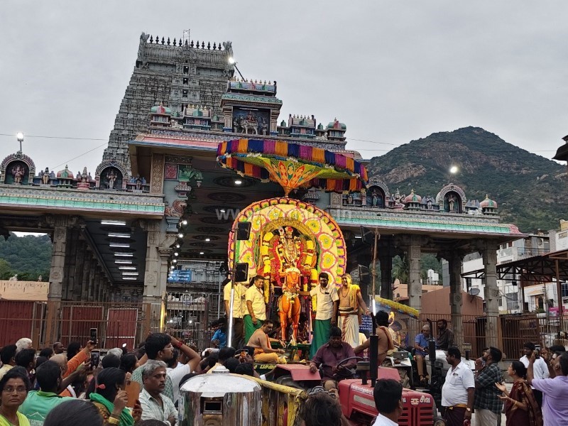 திருவண்ணாமலையில் சூரசம்ஹார விழா! திருவண்ணாமலையில் சூரசம்ஹார விழா!