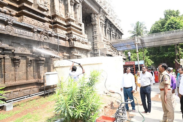 திருவண்ணாமலை தீபத்திருவிழா ஏற்பாடுகள் மாவட்ட ஆட்சித்தலைவர் ஆய்வு! திருவண்ணாமலை தீபத்திருவிழா ஏற்பாடுகள் மாவட்ட ஆட்சித்தலைவர் ஆய்வு!