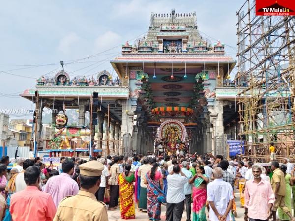 திருவண்ணாமலை கார்த்திகை தீபத் திருவிழா 2025 – மூன்றாம் நாள் காலை!