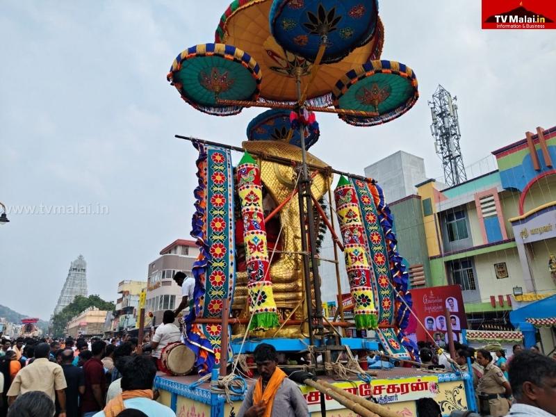 திருவண்ணாமலை கார்த்திகை தீபத் திருவிழா 2025 – நான்காம் நாள் காலை!